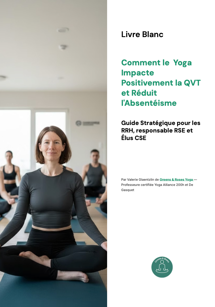 Livre blanc yoga en entreprise et QVT
